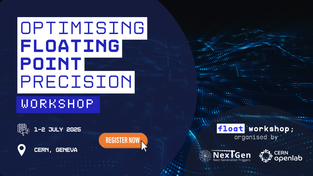 Optimising floating point workshop – Registrations open!