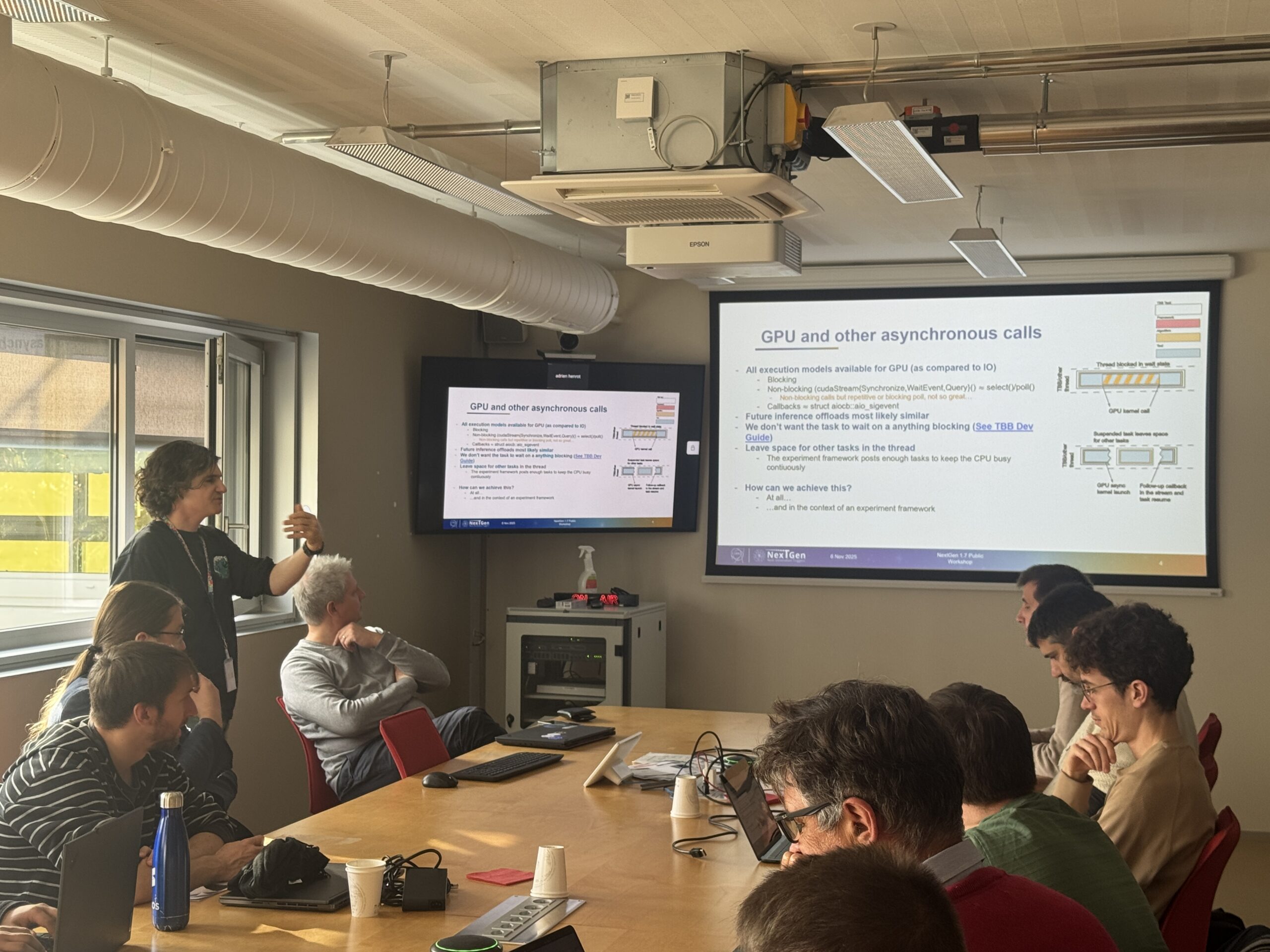 Common Software Developments for Heterogeneous Architectures: Highlights from the NextGen 1.7 Public Workshop