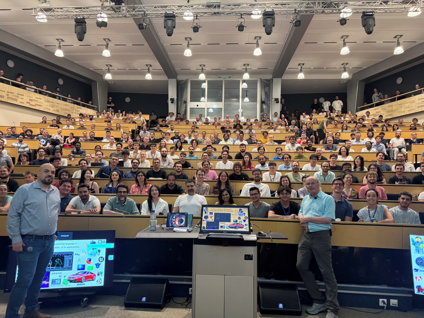 Bjarne Stroustrup draws a full house at CERN for “21st Century C++”